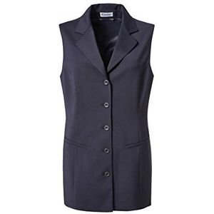 Pionier 9764-36 dames vest ""Business Fashion"" lang maat 36 in marineblauw