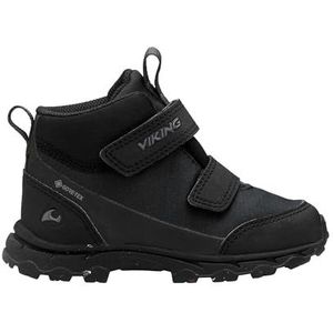 Viking Ask Mid GTX Wandelschoen voor kinderen, Black Charcoal., 27 EU