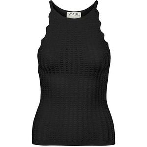 VERO MODA Vmpanama Sl Knit Top VMA Noos, zwart, L