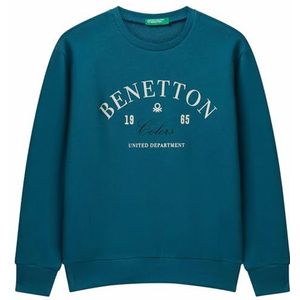 United Colors of Benetton Shirt G/C M/L, Blauw, 140