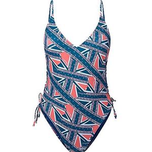 Pepe Jeans Dames Mona eendelig zwempak, Multi, M, multi, M
