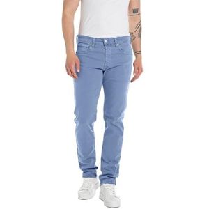 Replay Heren Jeans Grover Straight-Fit, Blue Denim 277, 32W / 30L