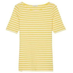Marc O'Polo Dames T-shirts met korte mouwen, bruin (C08), XXL