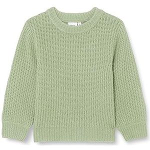 NAME IT Nkflonja Ls Knit Pullover voor meisjes, Lint, 122/128 cm