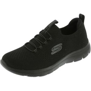 Skechers Summits Sneaker voor dames, Zwart, 38 EU