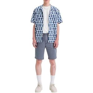 XX Chino Shorts - Blauw - Katoen/Elastaan