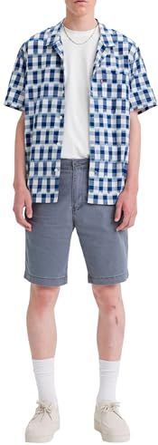 XX Chino Shorts - Blauw - Katoen/Elastaan