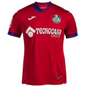 Getafe CF Second Kit Shirt 22/23, Official Club Shirt, Unisex, Red, S