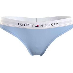 Tommy Hilfiger Thongs voor dames, Blauw (Breezy Blue), XL