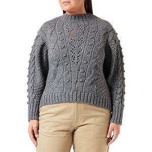 TILDEN Gebreide damestrui 39431318, donkergrijs melange, XL/XXL, donkergrijs melange, XL/XXL