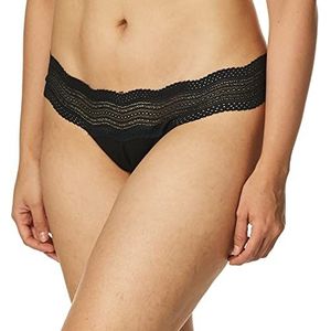 Cosabella Dames DOLCE THONG String - zwart - Een maat