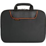 EVERKI Laptop Sleeve 808 - beschermhoes voor notebooks tot 11,6 inch (29,5 cm) met traagschuim bekleding, handgrepen en vak voor accessoires / 4,5 l inhoud, EKF808S11B, zwart