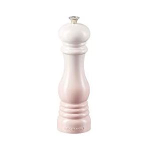 Le Creuset Klassieke verstelbare pepermolen, spaanbestendig ABS-kunststof, corrosiebestendig, 21 cm, shell pink (roze), 44001217770000