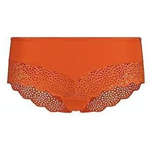 Skiny Dames Bamboo Lace Slip, Burnt Oker, Regular, Burnt Ochre, 38