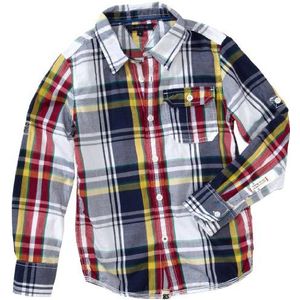 Tommy Hilfiger jongens overhemden/vrije tijd, geruit BRAX CHECK SHIRT L/S_E550126573