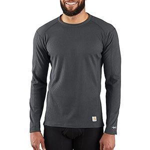 Carhartt Heren Force Midweight Classic Thermo-onderhemd, lange mouwen Baselayer-shirt, shadow, 3XL (Lang)