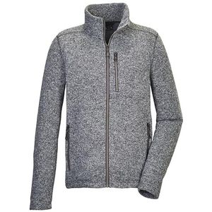 G.I.G.A. DX - Fleecejack - Navy - Tijdloze Gebreide Fleecejack - Gerecycled Materiaal - Zakken met Rits