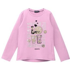 Conguitos T-shirt met print, roze, normaal voor meisjes