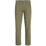 JJ Rebel - JREBKENNI - Chino Broek - Olijfgroen