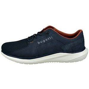bugatti Heren Persic Sneaker, Dark Blue, 47 EU, donkerblauw, 47 EU