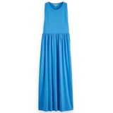 Scotch & Soda - Maxi-jurk - Laagjeslook - Puur Katoen - Getailleerd Model