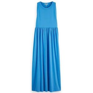 Scotch & Soda - Maxi-jurk - Laagjeslook - Puur Katoen - Getailleerd Model