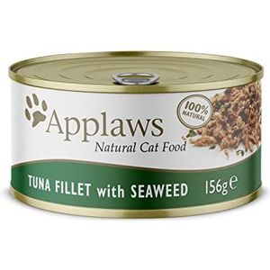 Applaws Cat Tin 1x(24x156g) Tuna Fillet with Seaweed