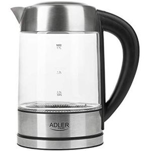 Adler AD 1247 - Glazen Waterkoker met kleurverlichting 1,7 liter