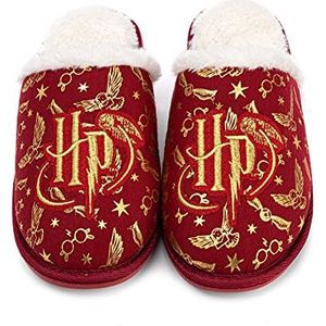 Harry Potter - Slippers - Rood - Dames - Slip-on - Pluizig