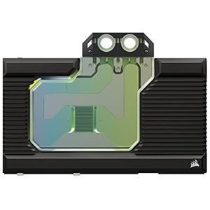 Corsair Hydro X Series XG7 RGB 4090 Founders Edition GPU-Waterblok - Voor NVIDIA GeForce RTX 4090 FE - Koperen Waterblok - Zwart