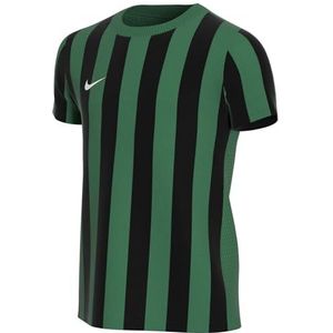 Nike Uniseks-Kind Short Sleeve Top Y Nk Df Strp Dvsn Iv Jsy Ss, Pine Green/Black/White, CW3819-302, XL