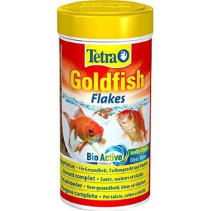 Tetra Goldfish Flakes - vlokken visvoer voor alle goudvissen en andere koudwatervissen, 250 ml blik
