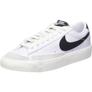 Nike Blazer Low '77, damessneakers, Wit Zwart Sail Wit, 35.5 EU