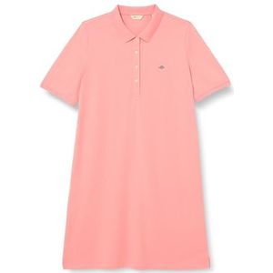 Jurk - Effen - Katoen - Kort/Mini - Normale Pasvorm - Tuniekjurken