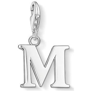 Thomas Sabo Bedelhanger voor dames M letter Charm Club 925 sterling zilver 0187-001-12