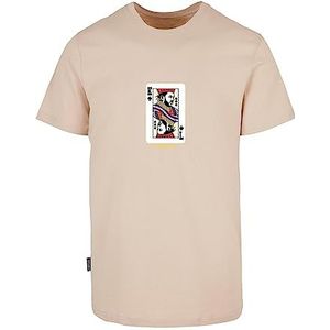 Cayler & Sons WL Compton Card Tee T-shirt voor heren, katoen, regular fit, zand, L