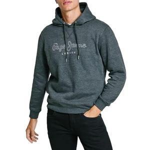 Pepe Jeans Heren New Nouvel Hoodie, Sweatshirt, Grijs, XS, Grijs (Grafiet Grijs), XS