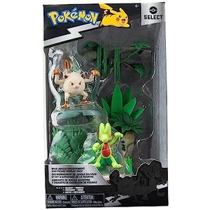 Bizak Pokemon Miniwelt The Jungle + 2 figuren Mankey & Treecko (63222766)