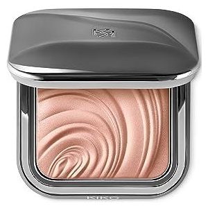 KIKO Milano Glow Fusion Intense Powder Highlighter 02 | Gezichtshighlighter In Poedervorm Met Een Lichtgevende En Zijdezachte Finish