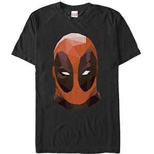 Marvel Deadpool - Poly Deadpool Unisex Crew neck T-Shirt Black S