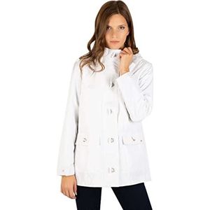 Armor Lux dames audierne anorak, wit, 44