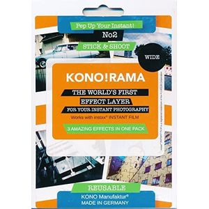 KONO!RAMA 2- Wide 3-delige filterset voor Fuji INSTAX Wide