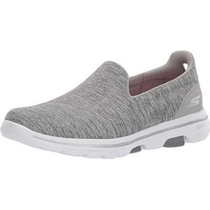 Skechers Go Walk 5-Honor Sneakers voor dames, grijs, 37.5 EU