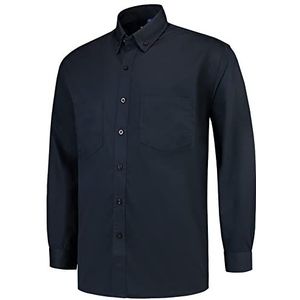 Tricorp 701002 Casual Werkhemd met lange mouwen, 60% katoen/40% polyester, 150 g/m², marineblauw, maat XL