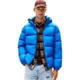 Tommy Jeans - Essential - Gewatteerde Winterjas - Azuur - Waterafstotend