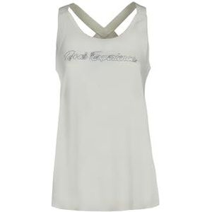 ROCK EXPERIENCE Chandler 3.0 tanktop voor dames, ademende sporttop, wit gemêleerd, S