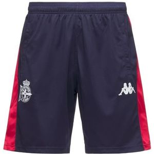 Kappa AHORAZIP Pro 8 Sportshorts, marineblauw/rood DK XL