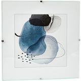 Hama Fotolijst „Clip-Fixe” (zonder rand, 20 x 20 cm, Reflex) Transparant