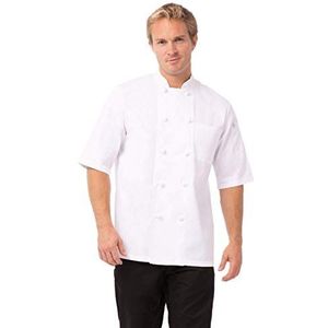 Chef Works B658-L Tivoli Unisex koksjack, groot, wit