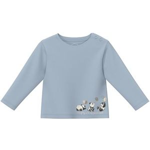 T-shirt - Zacht Katoen - Lange Mouwen - Normale Pasvorm - Pandaprint